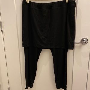 Eileen Fisher Jersey Knit Skirted Leggings 1x